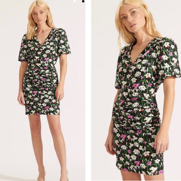 Veronica Beard Dresses & Skirts - Veronica Beard Janis Floral Dress black flowers